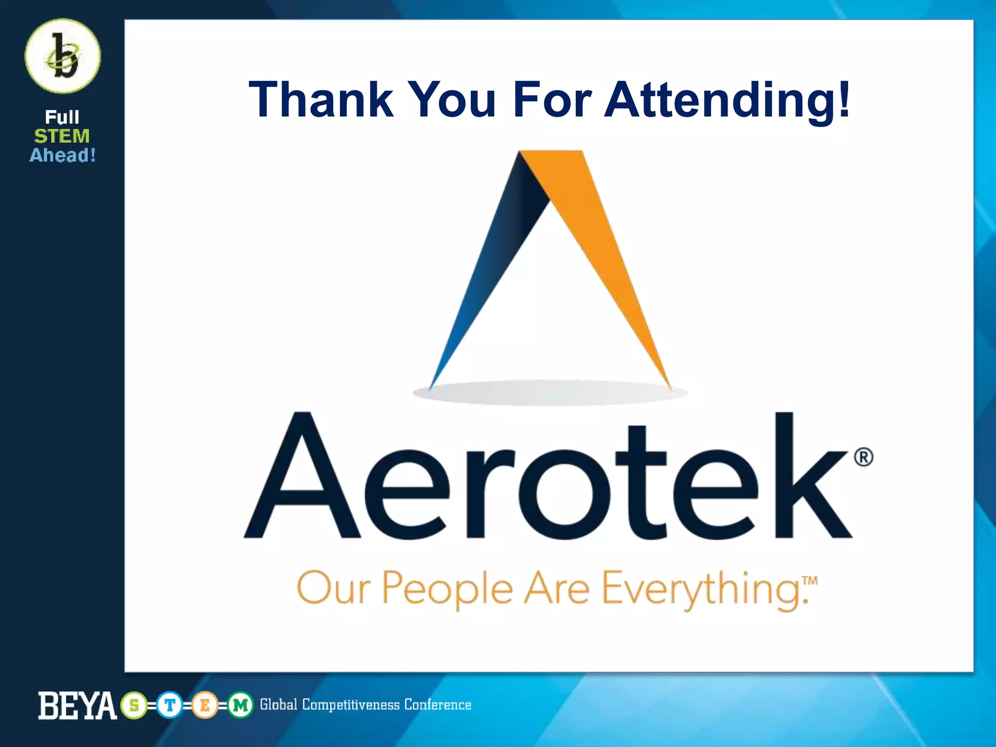 Thank You For Attending!