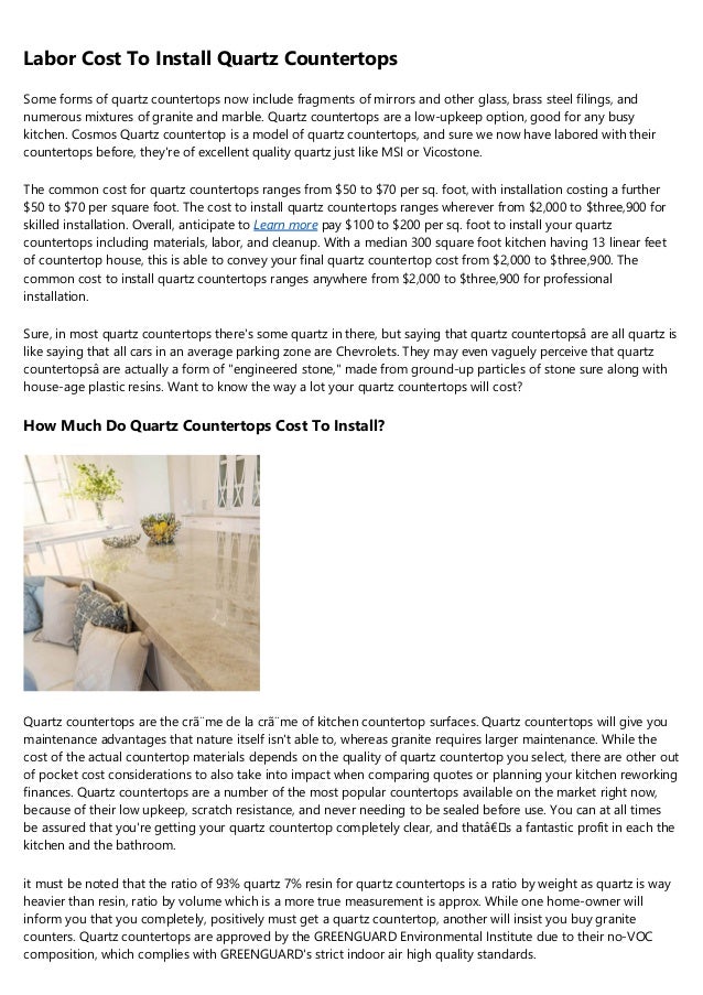 5 Real Life Lessons About Quartz Vs Granite