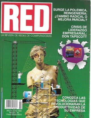 Crecimiento de TI Unix BDs Distribuidores - Revista RED Jun 94
