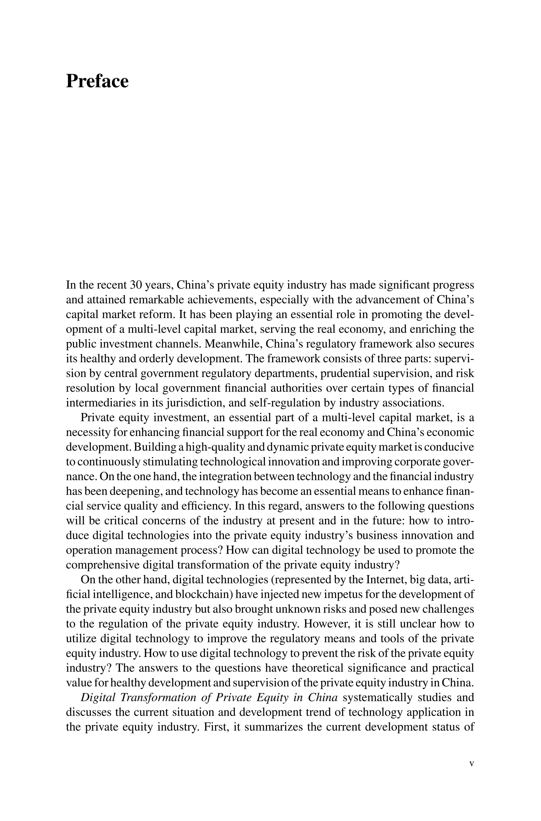 Digital Transformation Of Private Equity In China Ruihui Xu Dawei Zhao ...
