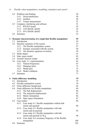 Flexible Robot Manipulators Modelling Simulation and Control Azad | PDF