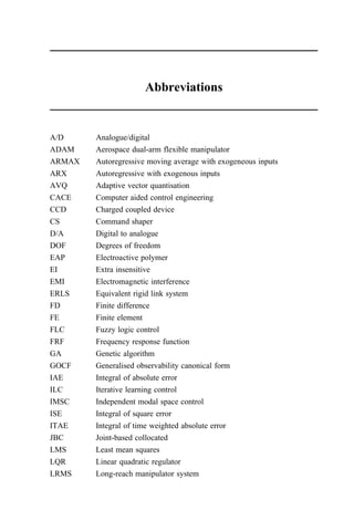 Flexible Robot Manipulators Modelling Simulation and Control Azad | PDF