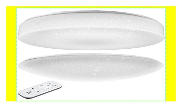 Led Deckenleuchte Dimmbar Mit Fernbedienung Farbwechsel Warmweiss