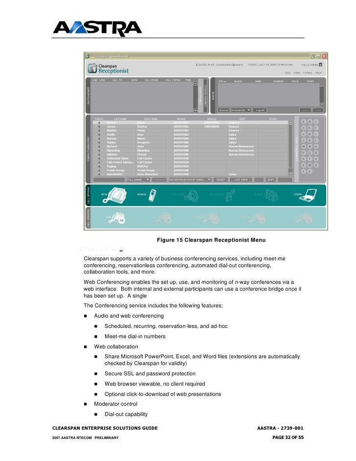 Broadsoft Outlook Toolbar