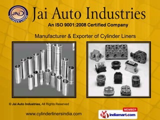 Manufacturer & Exporter of Cylinder Liners 