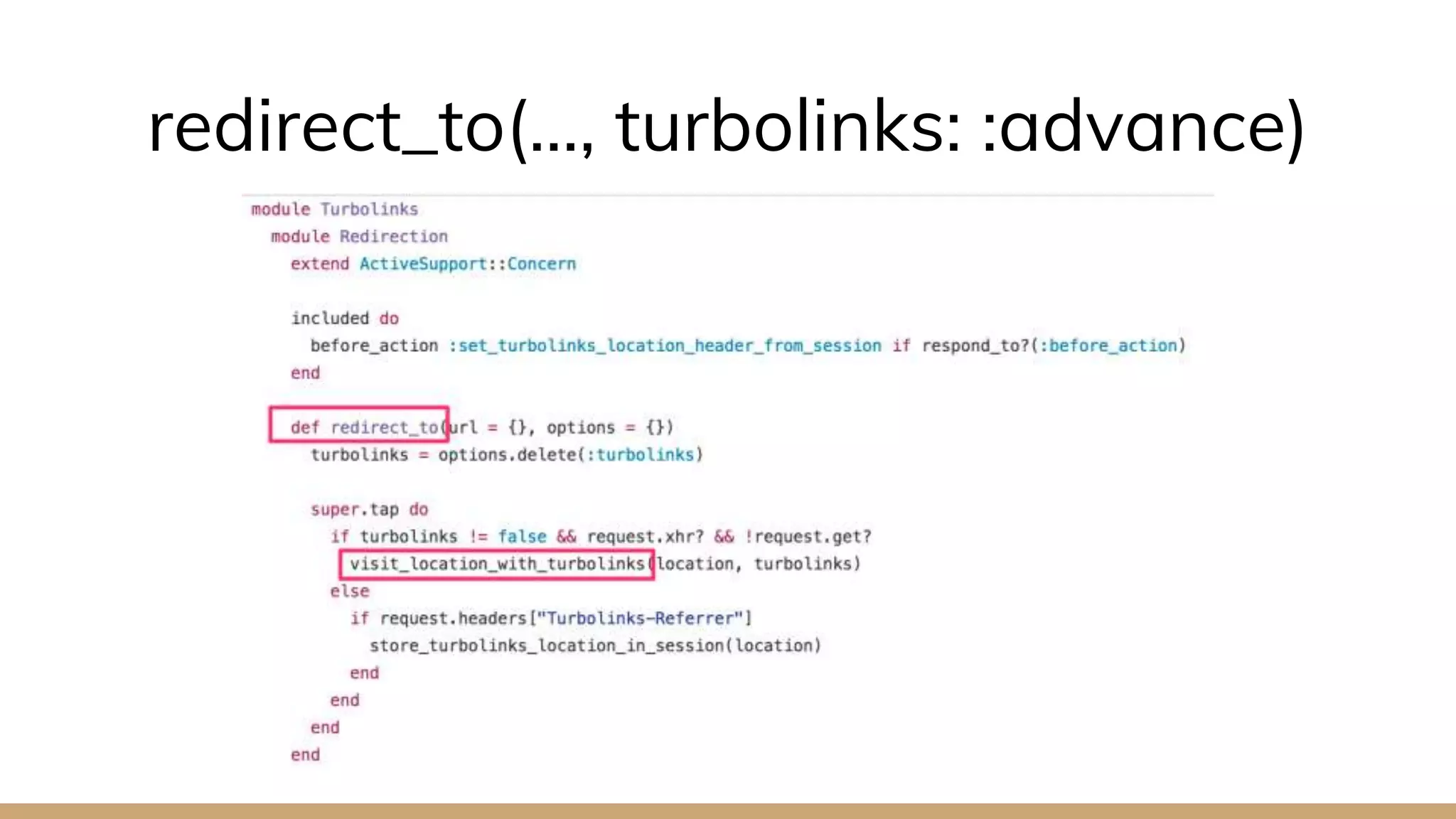 redirect_to(…, turbolinks: :advance)
 