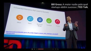 Bill Gross: A maior razão pela qual
startups obtêm sucesso | TED Talk
 
