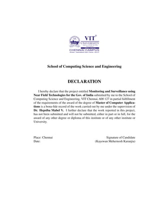 NIC Project Final Report | PDF