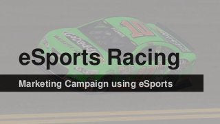 eSports Racing
Marketing Campaign using eSports
 