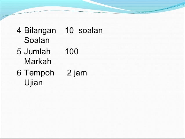 Soalan Subjektif Matematik Tahun 4 - Terengganu s