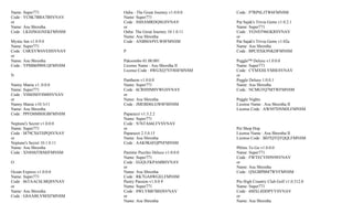 Name: Super771               Ouba - The Great Journey v1.0.0.0   Code : P7RPSLJTW6FMNSM
Code : YC8K7BBA7BSVNAV       Name: Super771
or                           Code : SSHAMRDQSGSVNAV              Pat Sajak's Trivia Gems v1.0.2.1
Name: Asu Shrestha           or                                  Name: Super771
Code : LKHJSGGNEKFMNSM       Ouba: The Great Journey 10.1.0.11   Code : YGNST96GKRSVNAV
                             Name: Asu Shrestha                  or
Mystic Inn v1.0.9.0          Code : ANBMA9VLW8FMNSM              Pat Sajak's Trivia Gems v1.02a
Name: Super771                                                   Name: Asu Shrestha
Code : C6RXVW6VEHSVNAV       P                                   Code : BPCHXK9NKDFMNSM
or
Name: Asu Shrestha           Pakoombo 01.00.001                  Peggle™ Deluxe v1.0.0.0
Code : YPMB6PB9LQFMNSM       License Name : Asu Shrestha II      Name: Super771
                             License Code : 8WGXQ7VF8HFMNSM      Code : CYMXHLYM8ESVNAV
N                                                                or
                             Pantheon v1.0.0.0                   Peggle Deluxe 1.0.0.1
Nanny Mania v1..0.0.0        Name: Super771                      Name: Asu Shrestha
Name: Super771               Code : 6CRHHM8VWGSVNAV              Code : NCMGTQ7MTWFMNSM
Code : VH6DSFF8M8SVNAV       or
or                           Name: Asu Shrestha                  Peggle Nights
Nanny Mania v10.1r11         Code : JMEBD6LGW8FMNSM              License Name : Asu Shrestha II
Name: Asu Shrestha                                               License Code : AWS97DNMJLFMNSM
Code : PPFD8M8HGBFMNSM       Paparazzi v1.3.2.2
                             Name: Super771
Neptune's Secret v1.0.0.0    Code : N76TA66LFVSVNAV
Name: Super771               or                                  Pet Shop Hop
Code : M79CX6THPQSVNAV       Paparazzi 2.5.0.15                  License Name : Asu Shrestha II
or                           Name: Asu Shrestha                  License Code : BD7QTQTQQLFMNSM
Neptune's Secret 10.1.0.11   Code : AAK9K6EQPNFMNSM
Name: Asu Shrestha                                               Phlinx To Go v1.0.0.0
Code : XN8S8JTRMJFMNSM       Pastime Puzzles Deluxe v1.0.0.0     Name: Super771
                             Name: Super771                      Code : FWTECVH9N9SVNAV
O                            Code : EGQLFKPAMBSVNAV              or
                             or                                  Name: Asu Shrestha
Ocean Express v1.0.0.0       Name: Asu Shrestha                  Code : QXGBPBM7WVFMNSM
Name: Super771               Code : RK7GA8WGELFMNSM
Code : 86TAAC6LMQSVNAV       Pastry Passion v1.0.0.9             Pin High Country Club Golf v1.0.312.0
or                           Name: Super771                      Name: Super771
Name: Asu Shrestha           Code : 8WLYBB7BHJSVNAV              Code : 6MXL8DDPYYSVNAV
Code : G8AABLV88XFMNSM       or                                  or
                             Name: Asu Shrestha                  Name: Asu Shrestha
 