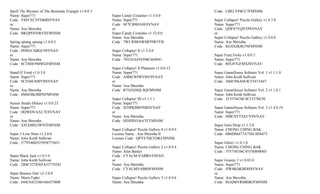 Sprill The Mystery of The Bermuda Triangle v1.0.0.3                                               Code : LBELVP8CC7FMNSM
Name: Super771                                        Super Candy Cruncher v1.5.0.0
Code : VMYXCYFD6BSVNAV                                Name: Super771                              Super Collapse! Puzzle Gallery v1.0.7.0
or                                                    Code : SF7CB9HA9ESVNAV                      Name: Super771
Name: Asu Shrestha                                    or                                          Code : QDF87YQNTPSVNAV
Code : BKQPDT6WFXFMNSM                                Super Candy Cruncher v1.52.0.0              or
                                                      Name: Asu Shrestha                          Super Collapse! Puzzle Gallery v1.0.8.0
Spring sprang sprung v1.0.0.5                         Code : 7WLWBF6W8B79W5YB                     Name: Asu Shrestha
Name: Super771                                                                                    Code : KGSXJK8G76FMNSM
Code : PH8GCABGC9SVNAV                                Super Collapse! II v1.3.4.0
or                                                    Name: Super771                              Super Fruit Frolic v1.0.0.7
Name: Asu Shrestha                                    Code : 7032416454396C664941                 Name: Super771
Code : 8CT8HE9MWGFMNSM                                                                            Code : RFG97GFMXJSVNAV
                                                      Super Collapse! II Platinum v1.0.0.12
Stand O' Food v1.0.3.0                                Name: Super771                              Super GameHouse Solitaire Vol. 1 v1.1.1.0
Name: Super771                                        Code : AMSCR9WVBVSVNAV                      Name: John Keith Sullivan
Code : SCES6GNBYHSVNAV                                or                                          Code : 366E506A6F4C53415A67
or                                                    Name: Asu Shrestha
Name: Asu Shrestha                                    Code : R7NJXDQLSQFMNSM                      Super GameHouse Solitaire Vol. 2 v1.1.0.1
Code : 8M6E8KJMPNFMNSM                                                                            Name: John Keith Sullivan
                                                      Super Collapse! III v3.1.1.1                Code : 353574476C4C51576E30
Sunset Studio Deluxe v1.0.0.23                        Name: Super771
Name: Super771                                        Code : JENPKBBNXRSVNAV                      Super GameHouse Solitaire Vol. 3 v1.4.0.19
Code : DQWDVAXL7ESVNAV                                or                                          Name: Super771
or                                                    Name: Asu Shrestha                          Code : MBCSYTXECVSVNAV
Name: Asu Shrestha                                    Code : HDXBVG6ATCFMNSM
Code : XJFXMEGW9TFMNSM                                                                            Super Gem Drop v1.1.3.0
                                                      Super Collapse! Puzzle Gallery 4 v1.0.9.9   Name: CHONG CHING BAK
Super 5-Line Slots v1.2.0.0                           License Name : Asu Shrestha II              Code : 6B6D66477A756C4D4473
Name: John Keith Sullivan                             License Code : QPYE7QCFDKFMNSM
Code : 5779346D525956775651                                                                       Super Glinx! v1.0.1.0
                                                      Super Collapse! Puzzle Gallery 2 v1.0.9.4   Name: CHONG CHING BAK
                                                      Name: Alan Barker                           Code : 755758356C45556B4B4D
Super Black Jack v1.0.5.0                             Code : CYALM-VABR9-FSSAN
Name: John Keith Sullivan                             or                                          Super Granny 3 v1.0.65.0
Code : 2B4C5278565A32774241                           Name: Asu Shrestha                          Name: Super771
                                                      Code : CYALMVABR9FMNSM                      Code : JJW8KQKBDHSVNAV
Super Bounce Out! v2.3.0.0                                                                        or
Name: Marie Fader                                     Super Collapse! Puzzle Gallery 3 v1.0.9.6   Name: Asu Shrestha
Code : 644C643236616643786B                           Name: Asu Shrestha                          Code : RGQMVRMRBGFMNSM
 