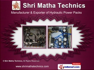 Manufacturer & Exporter of Hydraulic Power Packs
 