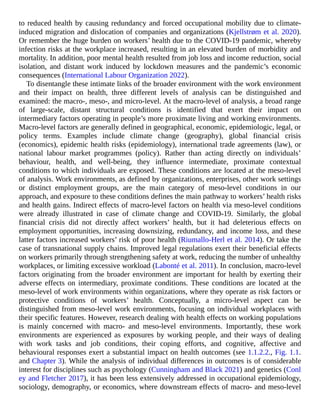 Labonte Risk Psychosocial Occupational Health An Interdisciplinary Textbook Siegrist ...