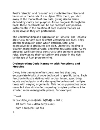 Rust For Data Science A Rustacean Odyssey A Sophisiticated Guide For ...