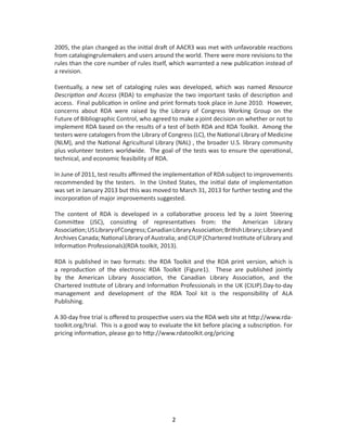 Cataloging Policy Statements And Rda Guidelines For Philippine ...