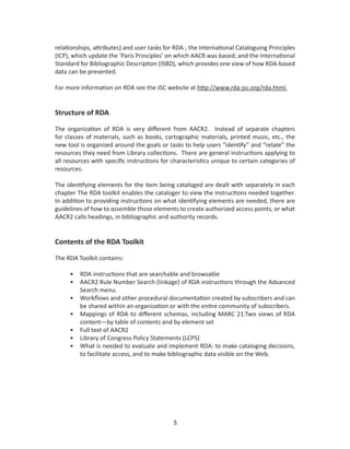 Cataloging Policy Statements And Rda Guidelines For Philippine ...