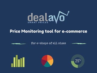 Price Monitoring tool for e-commerce
for e-shops of all sizes
25%
 
