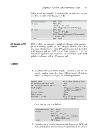 Pcr Protocols Methods In Molecular Biology 687 3rd Ed 2011 Daniel J ...