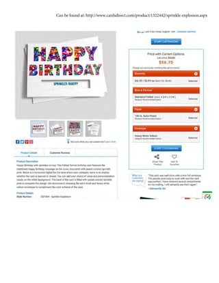 Can be found at: http://www.cardsdirect.com/product/1322442/sprinkle-explosion.aspx
 