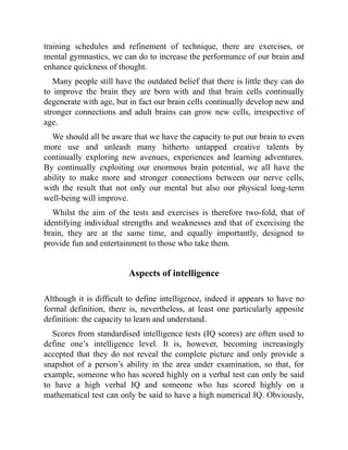 The Complete Book Of Intelligence Tests Philip Carter | PDF
