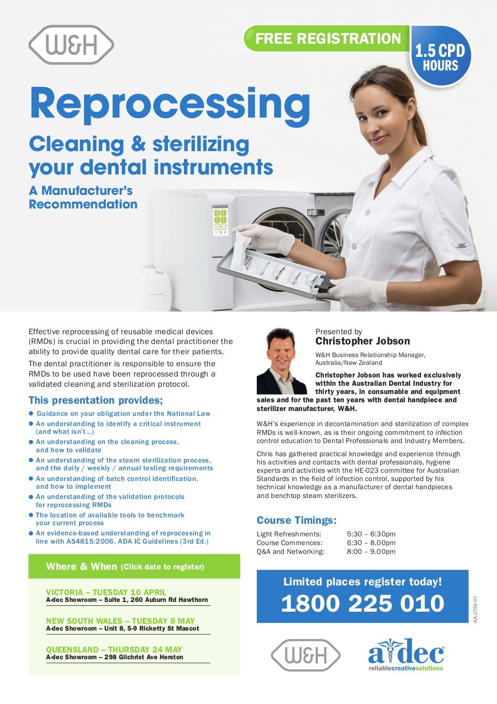 Cleaning and Sterilizing your dental Instruments.