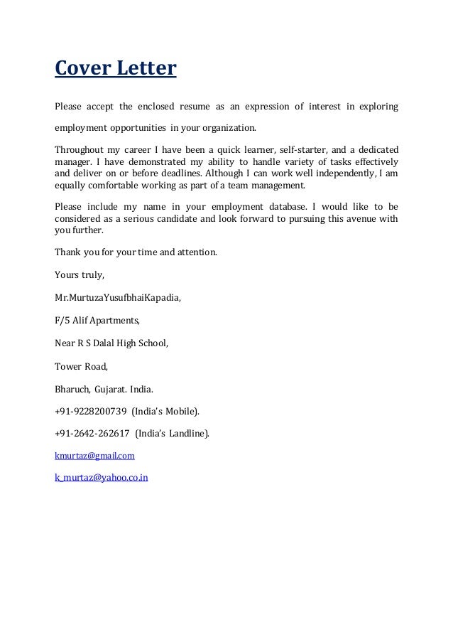 Enclosed curriculum vitae picture