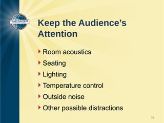 Know Your Audience (Powerpoint) | PPS