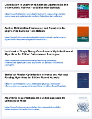 Inherently Parallel Algorithms in Feasibility and Optimization and ...