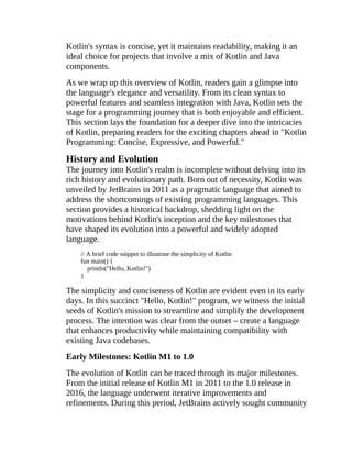 Kotlin Programming Concise Expressive And Powerful Theophilus Edet | PDF