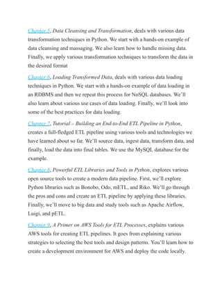 Python Etl Code Example Building Etl Pipelines With Python Create And Deploy Enterpriseready ...