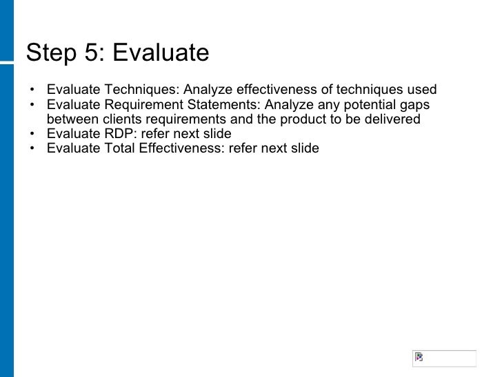 Requirement Determination Process
