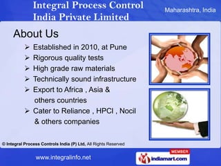 About Us<br /><ul><li>Established in 2010, at Pune