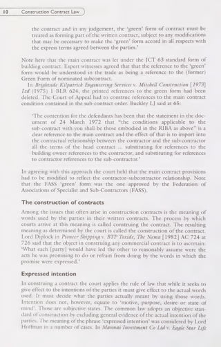 Construction Contract Law The Essentials 2nd John Adriaanse | PDF