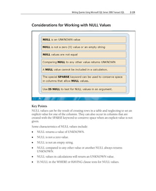 2778 a en-writing_queries_using ms_sql_server_trans_sql | PDF