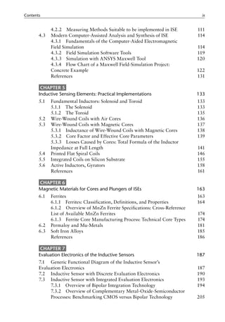 Inductive Sensors For Industrial Applications Sorin Fericean | PDF
