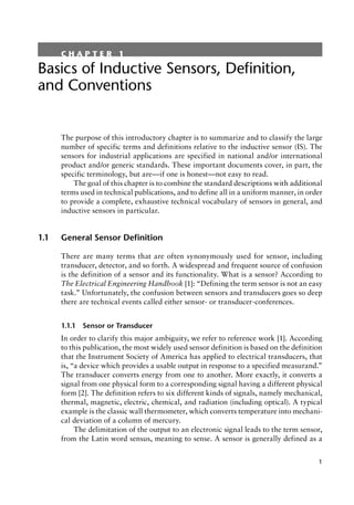 Inductive Sensor Task Inductive Sensors For Industrial Applications Sorin Fericean | PDF