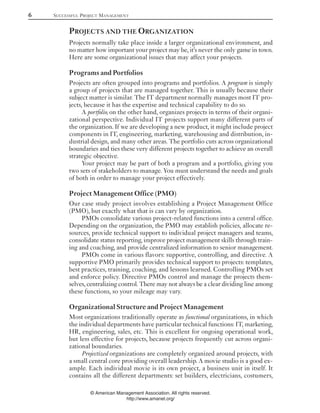 Successful Project Management How to Complete Projects on Time on ...