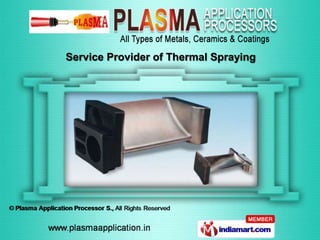Service Provider of Thermal Spraying
 