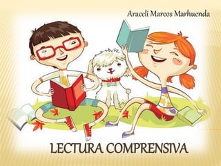 LECTURA COMPRENSIVA
Araceli Marcos Marhuenda
 