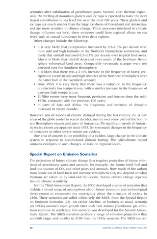 Climate change and human health risks and responses A.J. Mcmichael 2025 ...