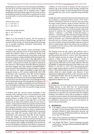 Trust Modelling for Security of IoT Devices | PDF