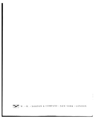 W. -
NORTON & COMPANY >
NEW YORK *> LONDON
 