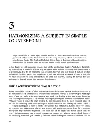 Baroque Counterpoint Revised And Expanded Edition Expanded Neidhofer | PDF