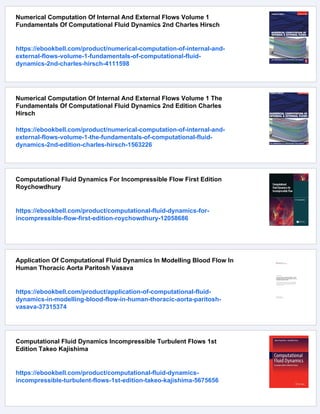Computational Fluid Flow And Heat Transfer Advances Design Control And ...