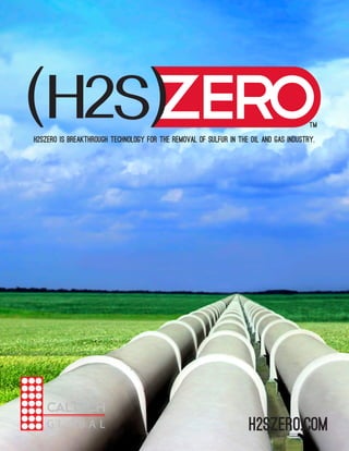 H2SZERO is breakthrough technology for the removal of sulfur in the Oil and Gas industry.
h2szero.com
 