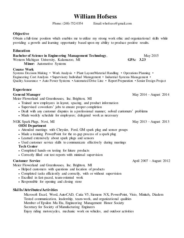linkedin resume examples