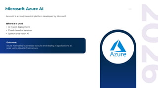 Comprehensive Overview of Popular Artificial Intelligence Tools in 2026 ...