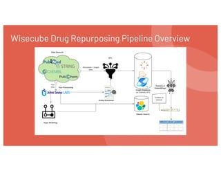 Wisecube Drug Repurposing Pipeline Overview
 