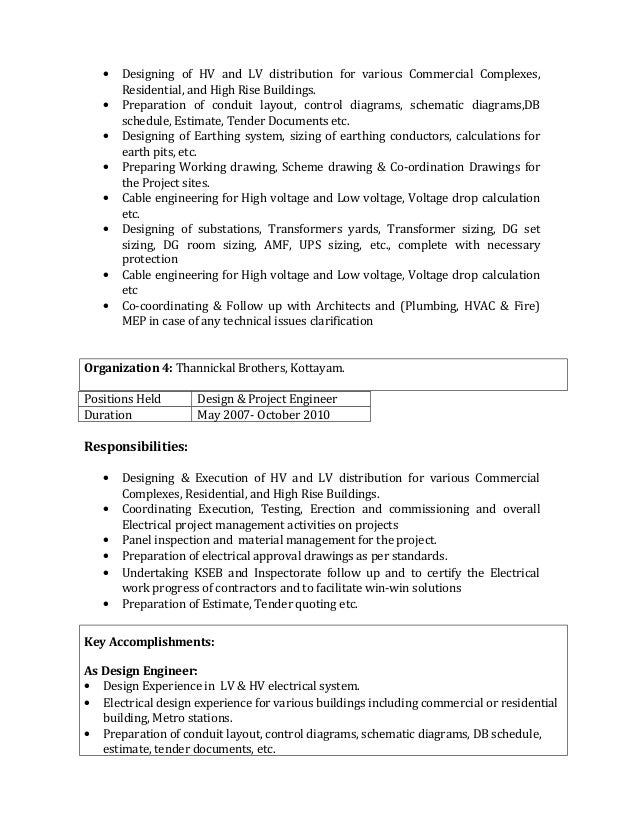 Transformer Design Engineer Resume Transformer Design Engineer Resume